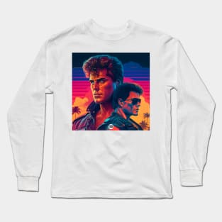 Manly Sunset Long Sleeve T-Shirt